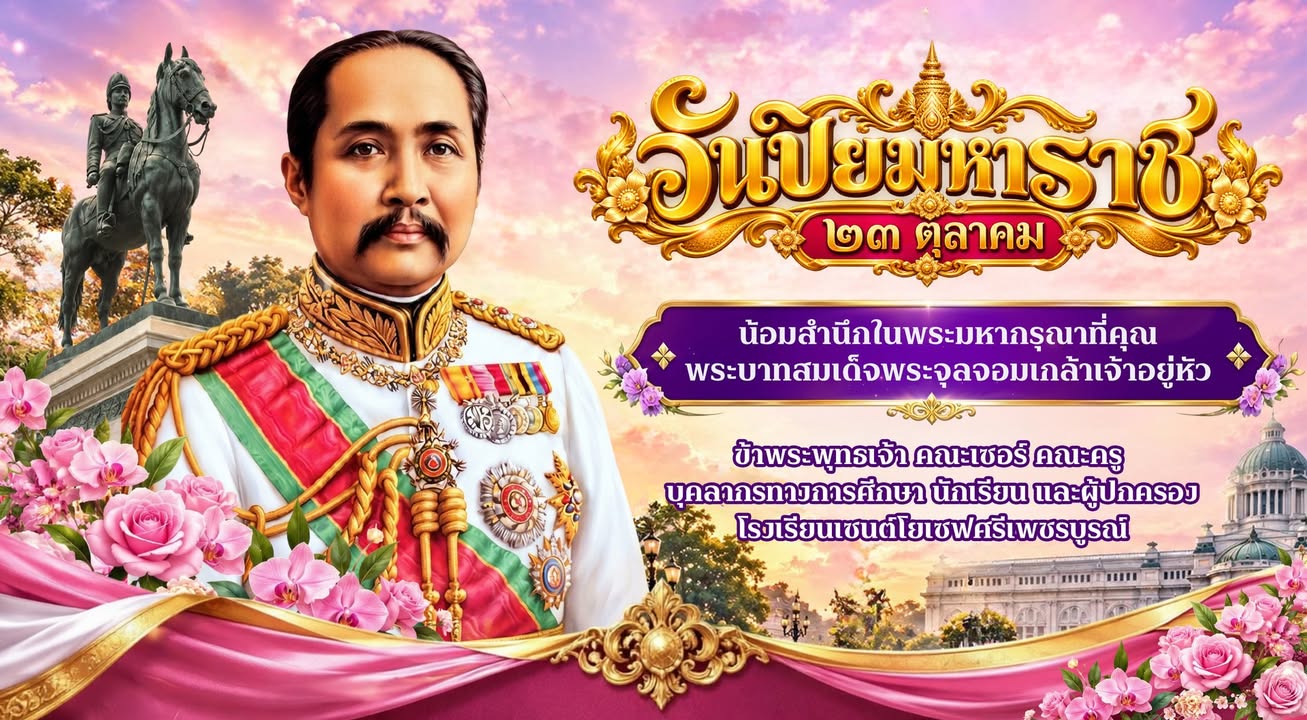 น้อมรำลึกในพระมหากรุณาธิคุณวันปิยมหาราช 2569